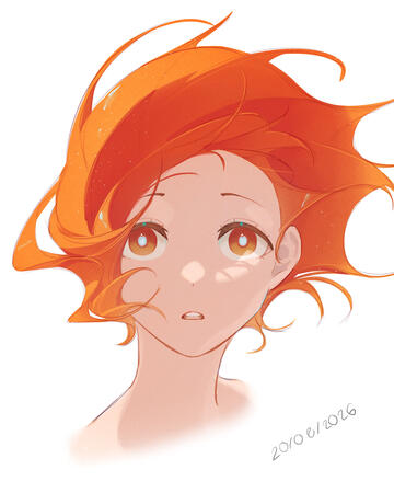 Original - Girl Staring in the Winds